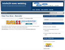 Tablet Screenshot of intelis24.com